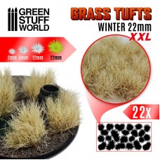 Grass TUFTS XXL - 22mm self-adhesive - WINTER